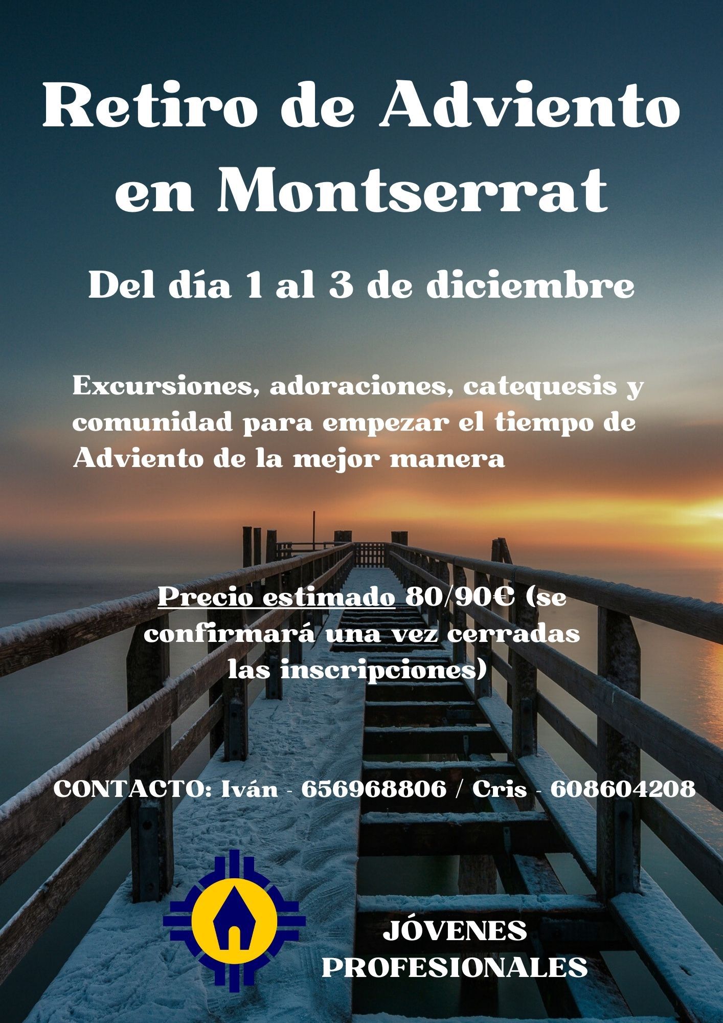 Retiro de Adviento para Jóvenes Profesionales en Montserrat
